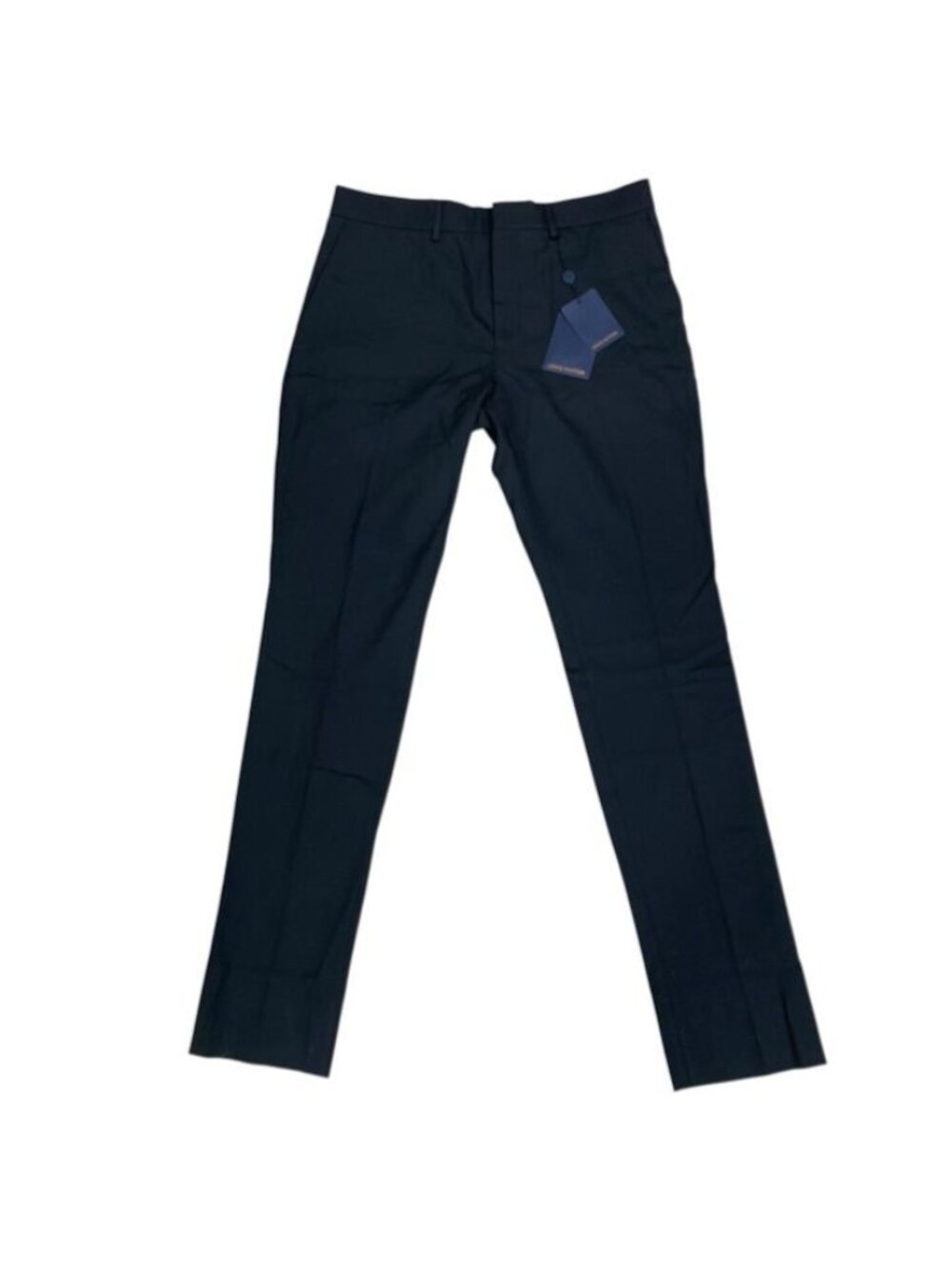 Louis Vuitton Trousers Tailored Pants Polyester Wool Black